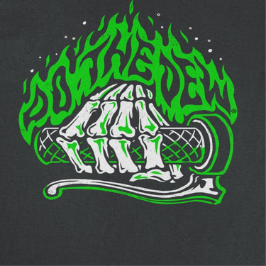 Mountain Dew Rev Skeleton Hand Black T-Shirt